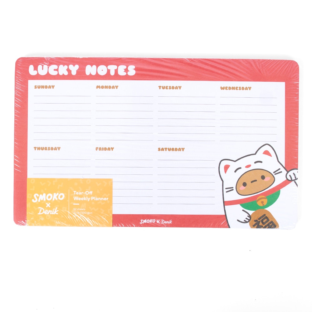 Office, Art & School, Denik, Desk Pad, Tayto Lucky Cat, 970873